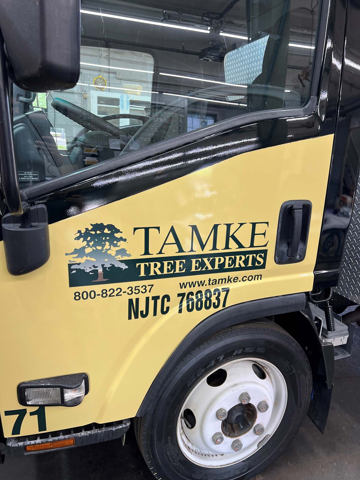 tamke tree care truck